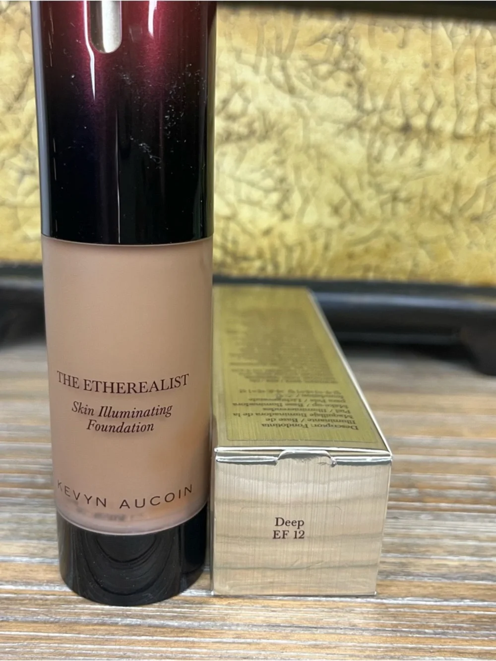 Kevyn Aucoin The Etherealist Skin Illuminating Foundation Deep EF-12 NIB